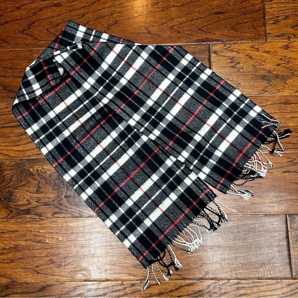 Softer than‎ cashmere acrylic plaid scarf